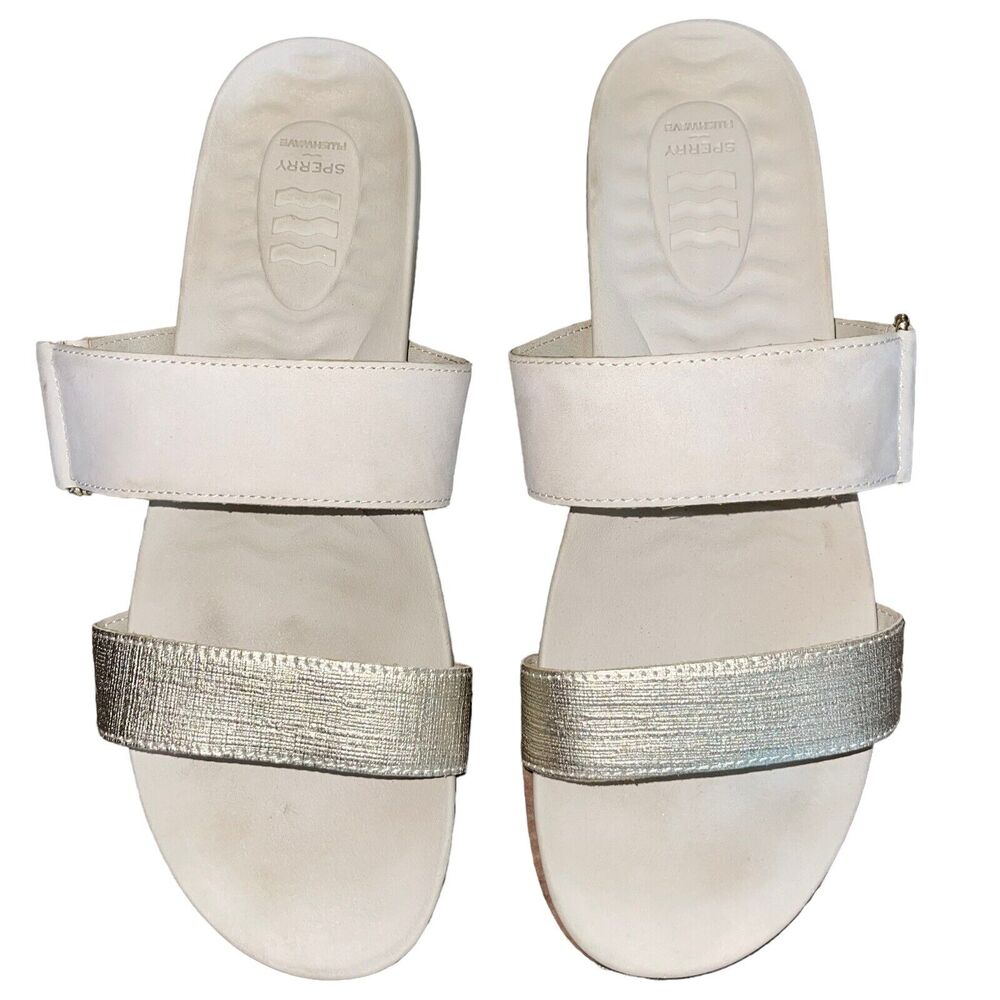 Sperry Women's Sandal Leather Plushwave Slide Flat - Picture 9 of 9